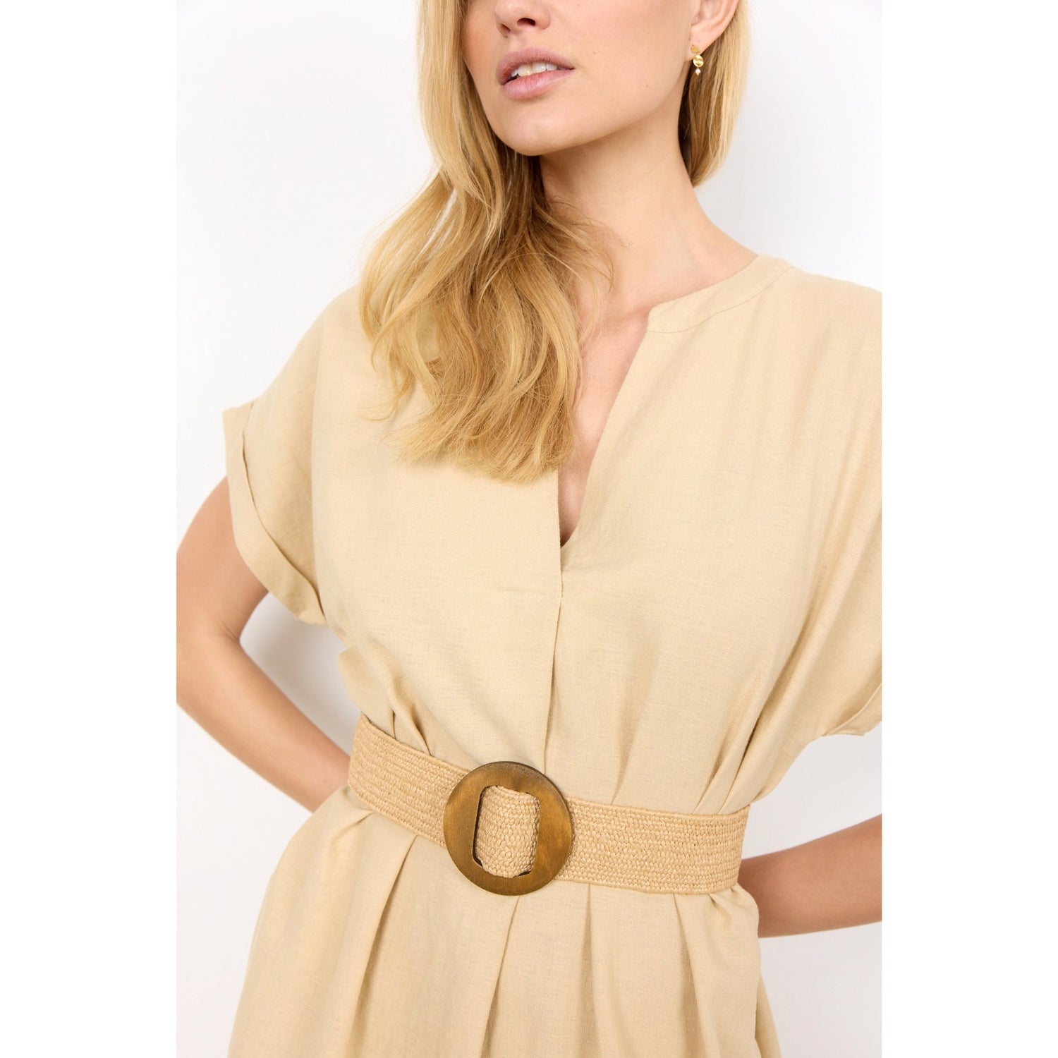 Soya ConceptSoya Concept Linka 1 BeltBeltSand 8008 - Blue Water Clothing