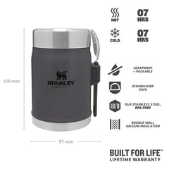 StanleyStanley Legendary Food Jar + Spork 0.4LFlasks - Blue Water Clothing