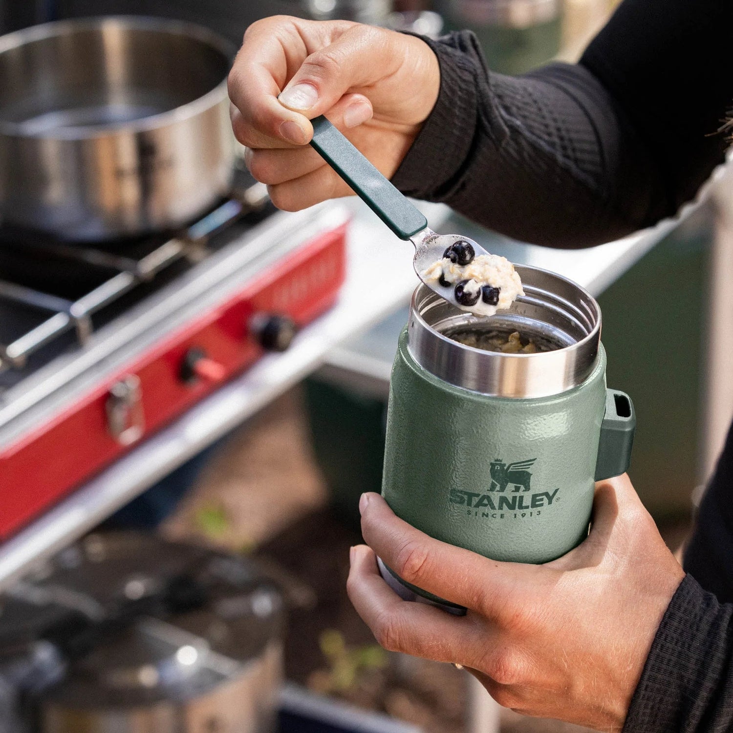 StanleyStanley Legendary Food Jar + Spork 0.4LFlasks - Blue Water Clothing
