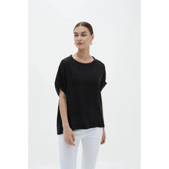 Tirelli Angled Seam Top - Blue Water Clothing