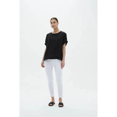 Tirelli Angled Seam Top - Blue Water Clothing